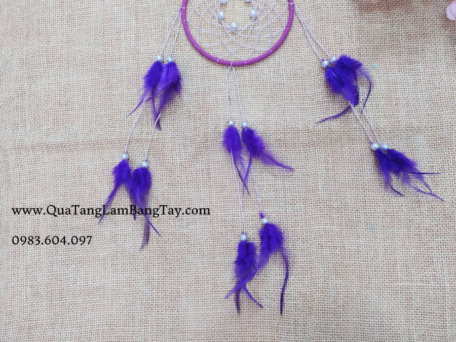 dreamcatcher màu tím